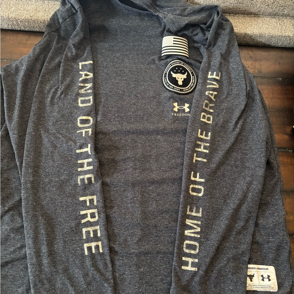 Under Armour Gray Loose Fit T-Shirt